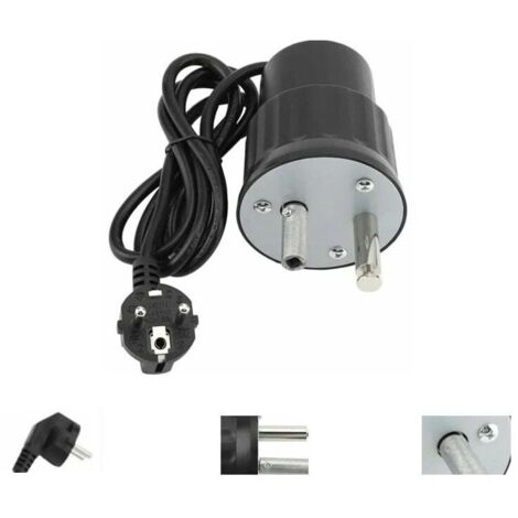 Moteur de barbecue électrique pour le camping, barbecue de camping en aluminium, charge nominale de 0 à 24 kg (prise UE) (1/5)