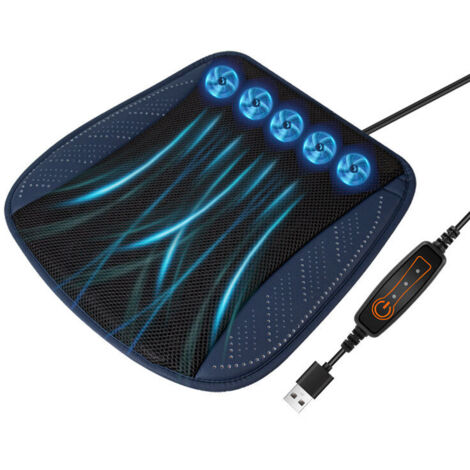 Sièges refroidis Sièges de voiture universels, sièges refroidis pour chaise, maison, SUV, camion/avec 5 ensembles de ventilateurs (1/5)