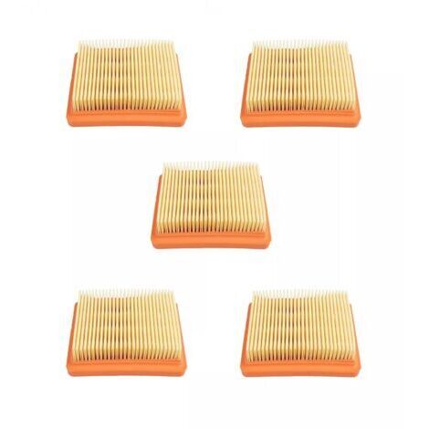 Paquet de 5, pièce de filtre à air 4180-141-0300 compatible avec de nombreux modèles de tondeuses à cordes Stihl pour FS89 FS91 FS111 FS131 4180 141 0300 (1/4)
