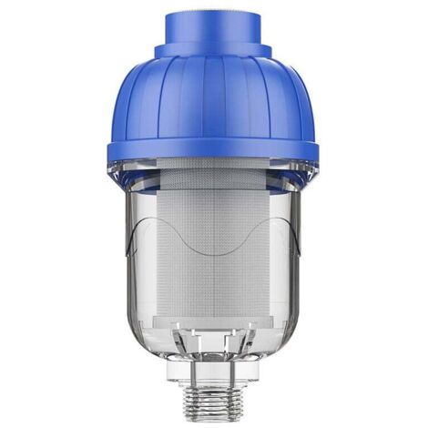 Filtre Calcaire Douche, 1/2" Adoucisseur D'eau Anti Calcaire, Filtre Douche avec Tamis en Acier Inoxydable, Diltre à Eau pour Chauffe-eau, Douches, Machines à Laver, Robinets