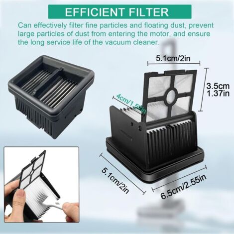 Brosse à rouleau de rechange pour aspirateur eau et poussière Xiaomi