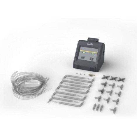 RAINPOINT Kit d'irrigation goutte-à-goutte intelligent WiFi, système automatique d'arrosage, minuterie d'eau, contrôleur d'irrigation avec goutteurs et Tube (1/5)