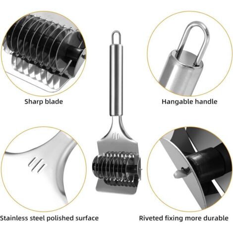 Rouleau à pâtes et coupe-spaghettis pour mixeurs KitchenAid, comprenant