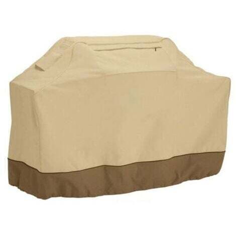 Housse de barbecue en tissu Oxford 145 x 61 x 117 cm avec revêtement en PU, très résistante, imperméable et résistante aux intempéries (1/4)