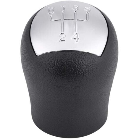 Pommeau de levier de vitesse, 5 vitesses bouton de levier de vitesse adapté pour CLIO-2 PHASE KANGOO pommeau de vitesse clio 2 (1/5)