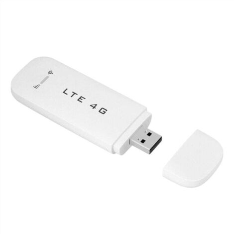 Clé USB LTE 4G,Adaptateur Réseau,Routeur WiFi - USB 2.1, Interface de Carte SIM Standard à 6 Broches, Port de Carte TF (à l'exception SIM et TF) - avec Fonction WiFi (1/5)