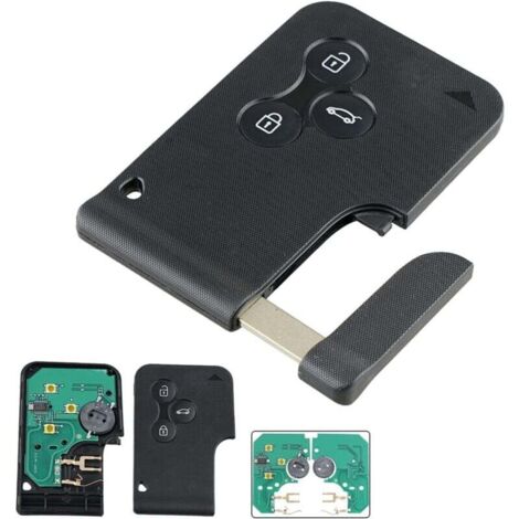 CLÉ CARTE ÉLECTRONIQUE Vierge à Programmer Renault Mégane Scénic 2 Clio 3 EUR 50,00 - FR - Foto 10