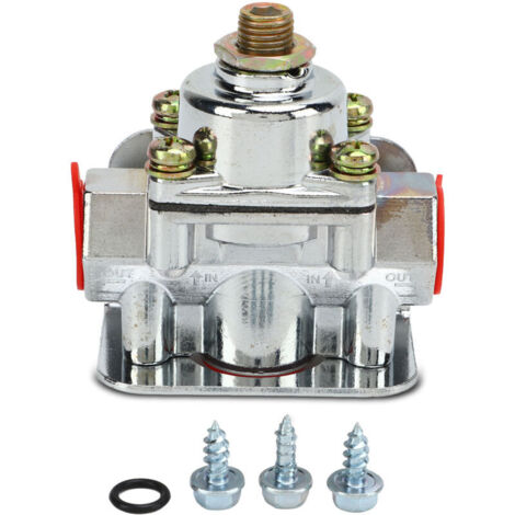 Régulateur de pression de carburateur 4-1/2 à 9 Psi 3/8 pouces NPT Port en alliage de Zinc 12-803 pour Holley (1/5)