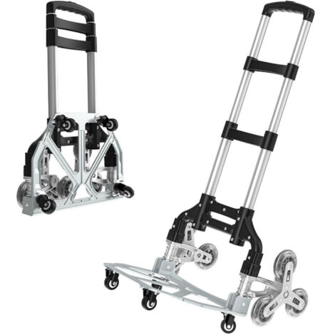 Chariot de jardin Chariot bagages pliable escalade portable shopping voyage (1/5)