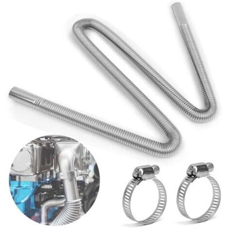 120 cm Flexible Pour Echappement , 2.5cm Voiture Tuyau d'Echappement, Tuyau d'Échappement de Chauffage de Voiture, Tuyau d'Évent de Gaz Diesel Autres pièce de rechange pour voiture (1/5)