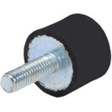 Lot De 4 Supports Antivibration M6 En Caoutchouc Mâle Pour Voiture - Silentblocs De Qualité