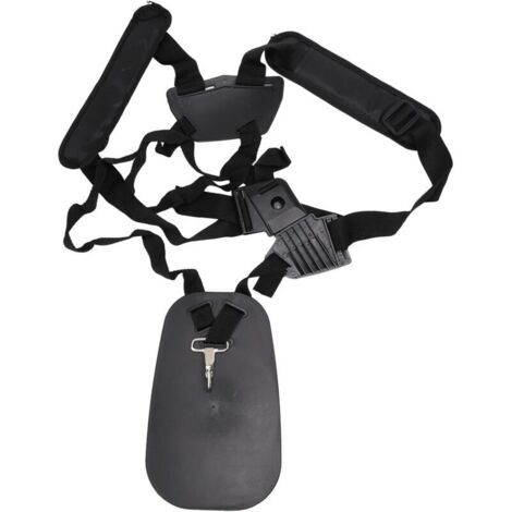 Sangle D'épaule Universelle pour Coupe-Herbe, Longueur de Sangle de Désherbage Réglable, Bandoulière pour Coupe-Herbe pour Coupe-Bordures, Souffleur de Feuilles (Black) (1/5)