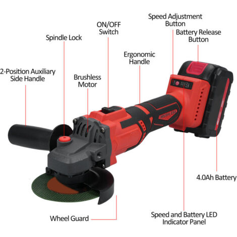 Disqueuse (sans fil) BOSCH GWS 12V-76 AUTODOC