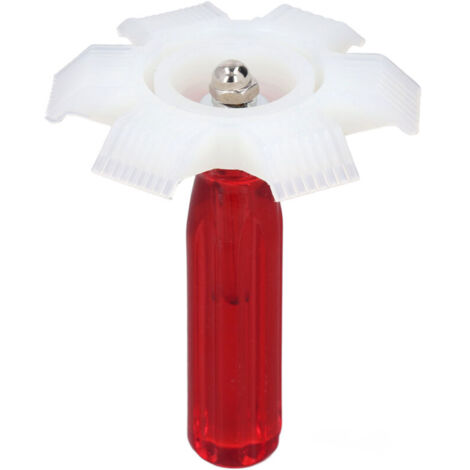 Redresseur d'ailerons de condensateur de climatiseur 6 en 1, peigne à ailettes AC, outil de nettoyage de climatisation (1/5)
