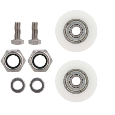 Kit de remplacement de roues de porte de serre Elite de 30 mm de diamètre (1/5)
