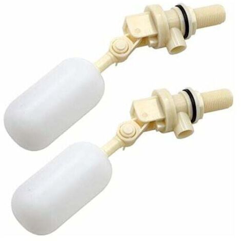 Set mit 2 Schwimmerventilen zur automatischen Befüllung von Wassertrögen für Hunde, Rinder und Schafe. Automatisches Füll- und Schließventil mit Kugelanschluss, 1/2 Zoll NPT. (1/5)