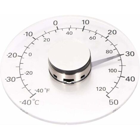 Digitales Thermometer, Fensterthermometer für den Außenbereich, selbstklebend, wasserdicht, Temperaturanzeige (1/5)