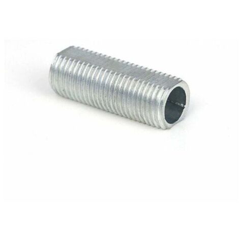 Raccord Fileté Long 36 Cm – M10 Pas 1 Mm – Zingué – Pour Lampe – Uxcell