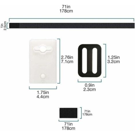 Kit De Fixation De Bâche Solaire Pour Piscine, Kit De Fixation D Bache Solaire Pour Piscine Kit De Fixation Denrouleur De Bache De Piscine Sangle De Natation Pour Equipement Dexterieur 92892261