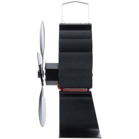 Ventilateur Thermique Pour Poêle à Bois 4 Pales - Silencieux, Eco, Acier Inoxydable
