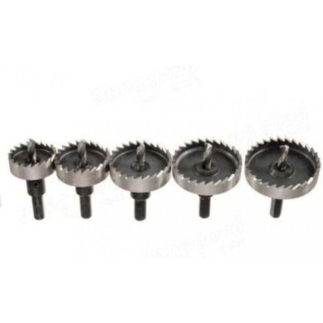 Foret à Carotter HSS/TiAlN 25mm - Profondeur 30mm Weldon 19mm Pour Acier, Inox Et Aluminium