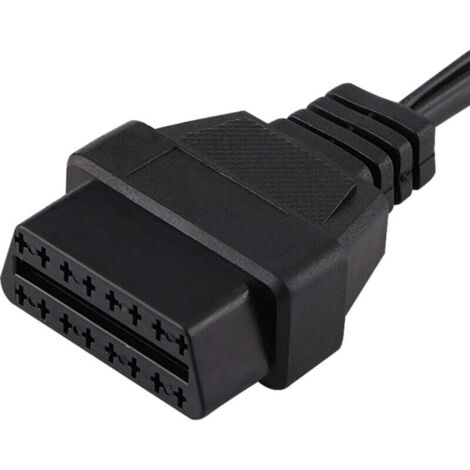 Shiny-Diagnostic 4 Broches OBD2 Adaptateur De Diagnostic OBD2 Flexible