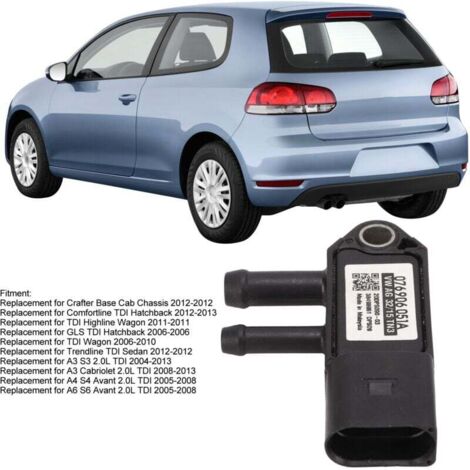 Capteur De Pression Différentielle Aqxreight 076906051A - Compatible VW Audi S4 S6 TDI