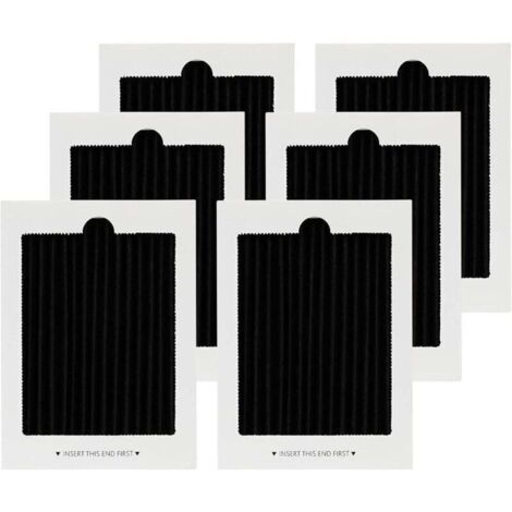 Lot de 6 filtres à air de rechange pour réfrigérateur Frigidaire PAULTRA Pure Air Ultra et Electrolux EAFCBF 242047801, 242047804, 241754001, 241754002, 242061001, 7241754001, PS1993820 (1/5)