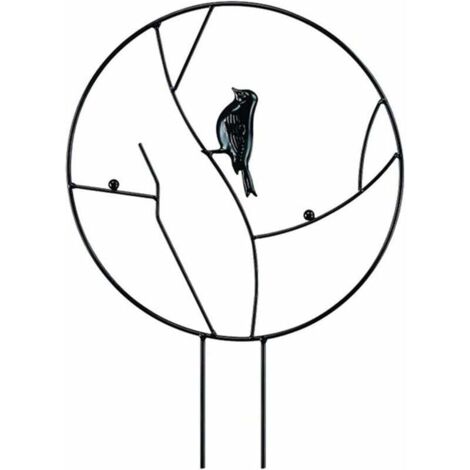 Treillis de Jardin en métal pour Plantes grimpantes, Support de Support en métal pour Plantes à Fleurs résistant à la Rouille Durable pour Plantes en Pot vignes Supports de Fleurs (1/5)