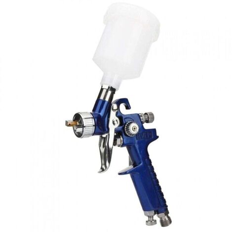 Aérographe Polyvalent Ensemble Voiture Pistolet à Peinture à l'huile pneumatique gravité aérographe européen Type connecteur(0.8mm) (1/5)