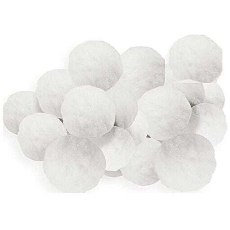 Balles filtrantes pour Piscine 700 g Filtre pour système de Filtre à Sable Remplace 25 kg de Sable filtrant Boules filtrantes Extra durables pour Une Eau Claire (1/5)