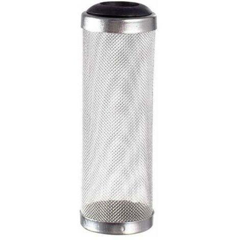 Garde de Filtre Maille Protection, Filtre en Acier Inoxydable Entrée Gaine Filtre d'Aquarium Réservoir de Poisson Grille Filtre Protecteur pour Poissons Crevettes Accessoire Aquarium, 12mm (1/5)