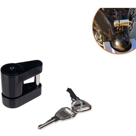 Attelage de remorque de voiture - Diamètre de la serrure : 1/4" - Envergure : 3/4" - Pour bateau de remorquage RV et camion (1/5)