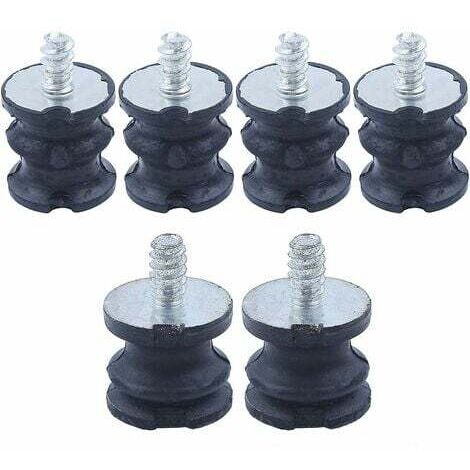 Lot de 6 supports de tampon isolants pour Husqvarna 268 272 61 266 Jonsered 625 630 670 (1/4)