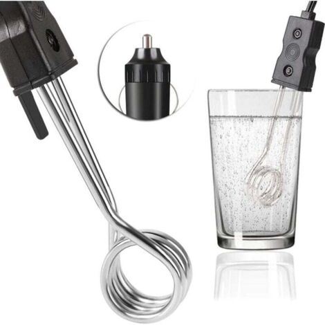 Thermoplongeur 200 W 24V Chauffe-Eau d'Immersion de Voiture Camping de Voyage Pique Nique Chaufferettes