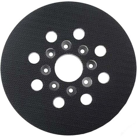 123 mm Plateau de ponçage Compatible avec Bos-ch PEX 220 A,GEX 125-1 AE,PEX 220 AE, Skil 7402/7490,1pièces (1/5)