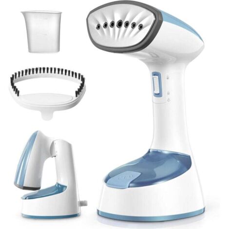 Défroisseur vapeur blanc 220 V, fer portable pliable, vapeur pénétrante puissante, chauffage rapide, convient pour la maison, le bureau et les voyages (1/5)