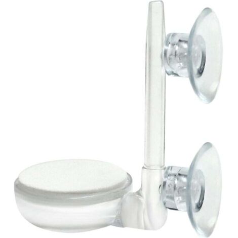 Aquarium Pierre a Air, Diffuseur d'air pour Aquariophilie, Pierre à Bulles utilisé dans Les Aquariums et Les Pompes hydroponiques avec vanne de contrôle et ventouses (35 mm) (1/5)