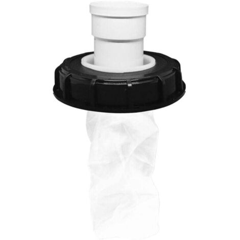 rectiligne Filtre à Couvercle IBC, Filtre à Eau de Pluie en Nylon 163 mm, Lavable avec Couvercle pour réservoir d'eau de Pluie IBC DN 150 (1/5)