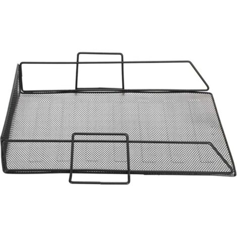 Organisateur de plateau de bureau, organisateur de plateau de bureau Document lettre support de fichier étagère de rangement en fer fournitures de bureau (1/5)