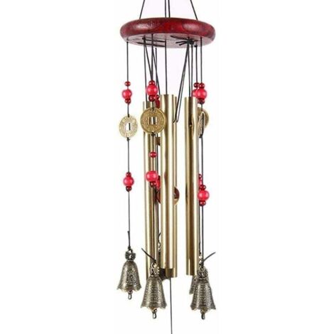 Tube en métal cloches de vent Carillon Carillon à vent Incroyable Carillon pour Home Garden Décoration (1/5)