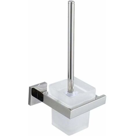 Support de Brosse WC avec la Couleur dArgent en 304 Acier Inoxydable Porte Brosse WC Basic en Surface Polie Design Moderne et Simple Accessoires Nécessaires pour Salle de Bain Toilette WC (1/5)