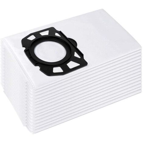 lot de 10sacs d'aspirateur pour kärcher 2.863-006.0 sacs filtrants en non-tissé 487 wd4 wd5 wd6 wd5p wd6p premium mv4 mv5 mv6 sacs filtrants pour aspirateur humide et sec (1/5)
