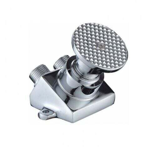 1pc Moderne Pied Lien Robinet, pédale Food Factory Lavabo Taps Hôpital Valve Pédale Robinet d'eau Froide Pédale Simple Robinet (1/3)