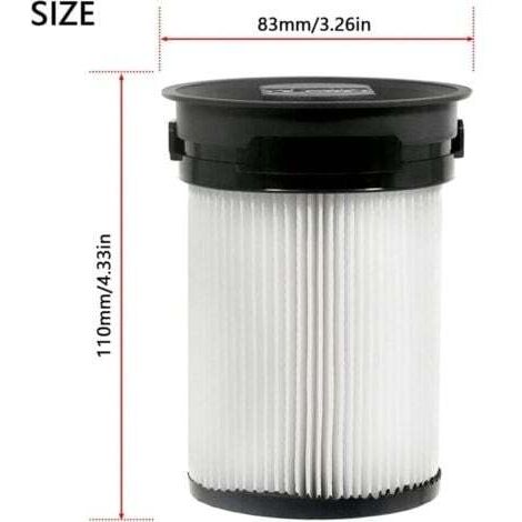 Lot de 2 filtres pour Miele Triflex HX1 Series Accessoires pour aspirateur balai sans fil,filtre aspirateur miele (1/4)