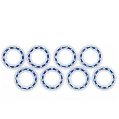 Lot de 8 roulements à Billes adaptables pour Roue de Polaris 280 180 Robot Nettoyeur de Piscine C60 C-60,Dolaso