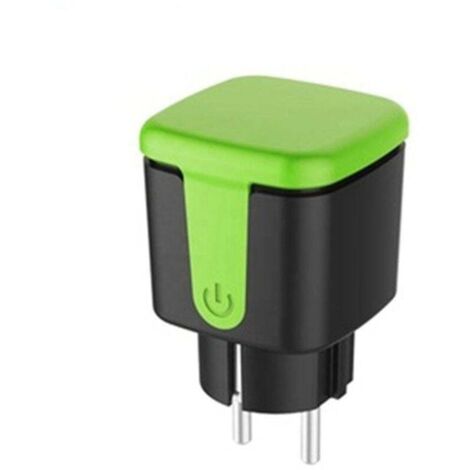 Prise Intelligente ExtéRieure, Prise Intelligente à TéLéCommande WiFi 16A avec Fonction de Surveillance de L'Alimentation, pour Prise Tuya Smart Life Alexa EU (1/5)