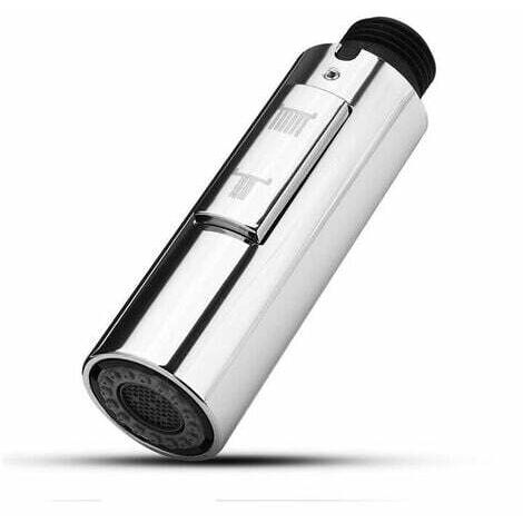 universel G 1/2 Tête de robinet de cuisine, robinet Douchette pièce de rechange, réglages de pulvérisateur Pomme de douche pour salle de bain robinet mitigeur de cuisine, finition chromée (1/3)