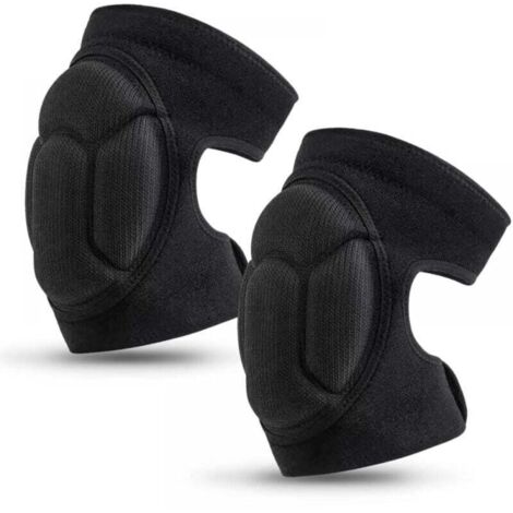 (Noir, 1 Paire) Genouillères, Genouillères De Jardin De Protection, Genouillères Pour Le Travail, Genouillères De Jardin Genouillères Antidérapantes Pour Jardinage, Travaux, Jogging, Vtt (1/5)
