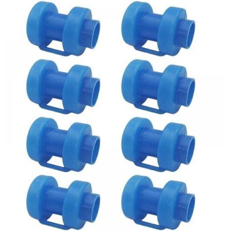 Embouts De Trampoline - Lot De 8 Embouts De Protection pour Barres De Filet De Trampoline - Trampoline Int&eacuterieur Vert &Agrave Capuchon pour Poteaux  25 Mm Filet De S&eacutecurit&eacute
